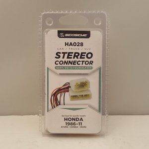 SCOSCHE DIY Stereo Connector / Wiring Harness for Car Stereo | HA028  🆕
